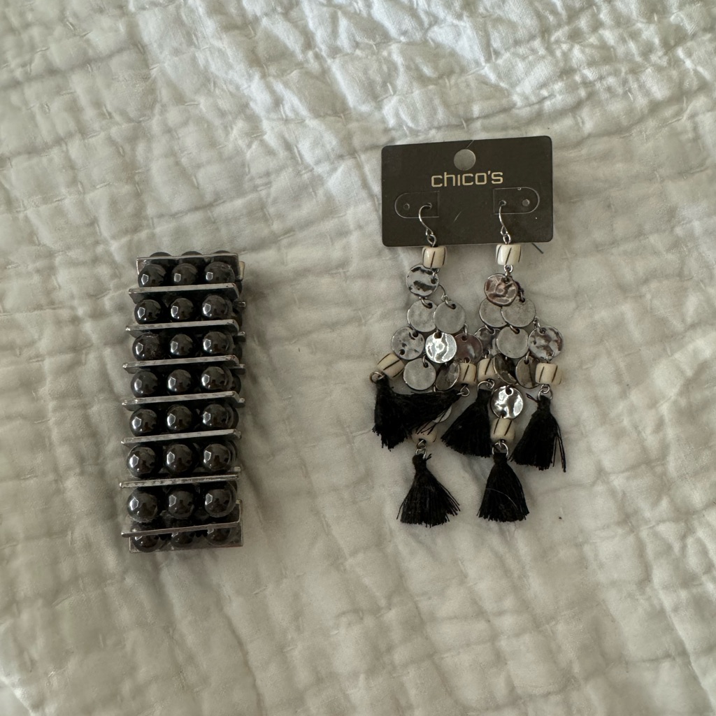 Chicos Earrings And Bracelet